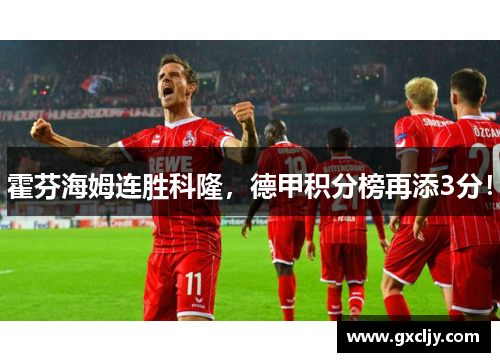 霍芬海姆连胜科隆，德甲积分榜再添3分！